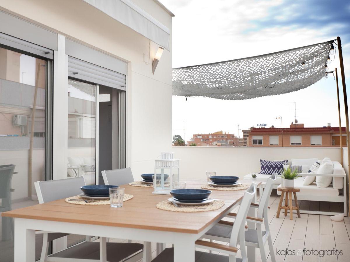 Increible Atico Con Vistas Al Mediterraneo By Hometels Sagunto Kültér fotó